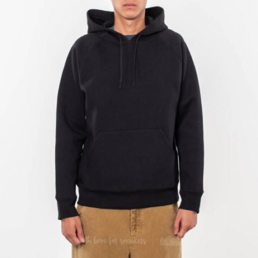 NWT OUR LEGACY Black Scuba Single Hood Pullover Hoodie